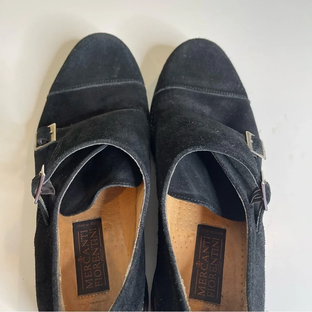 Mercanti Fiorentini black suede